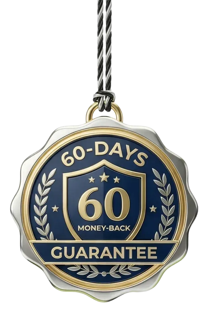 Phytomem One 60 day money back guarantee badge